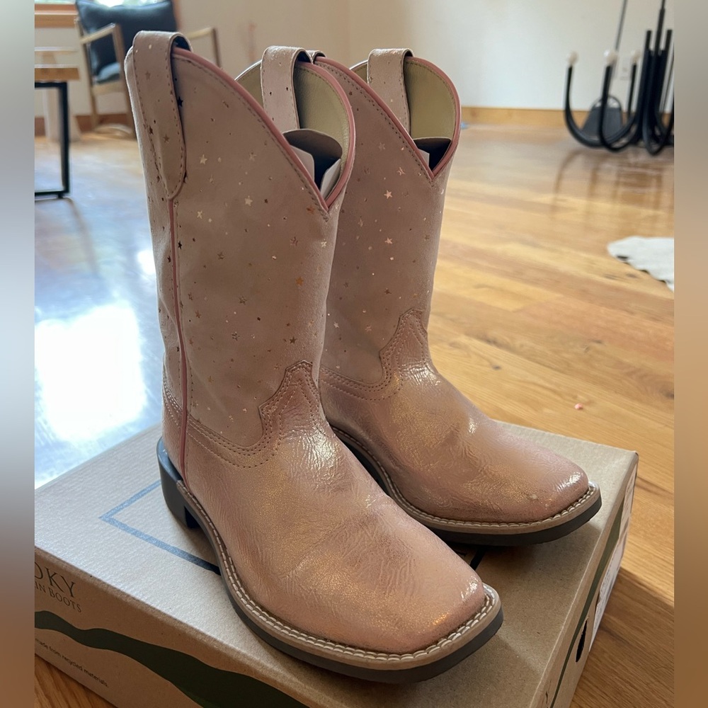 Smoky Mountain Kids Starlight Cowgirl Boots